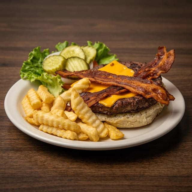 Bacon Cheeseburger.